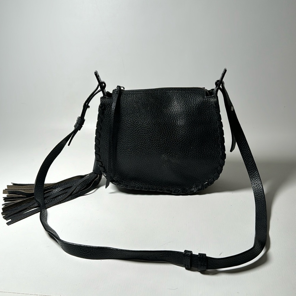 All Saints Leather Shoulder Bag - Picture 3 of 5